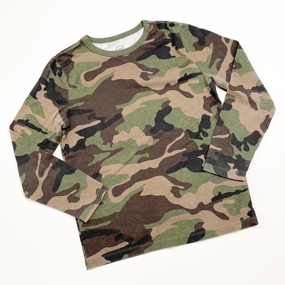 Wonder Nation boys long sleeve camo shirt - Picture 1 of 4
